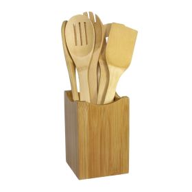 Oceanstar 7 Piece Bamboo Cooking Utensil Set Oceanstar 7 Piece Bamboo Cooking Utensil Set